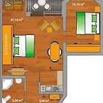 Ancora Marina Haus 1 Nr 06, Typ 2 * Neustadt in Holstein
